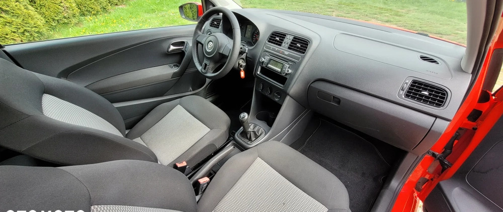 Volkswagen Polo cena 16900 przebieg: 143249, rok produkcji 2011 z Błonie małe 137